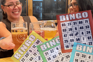 Bingo Behind the Bar