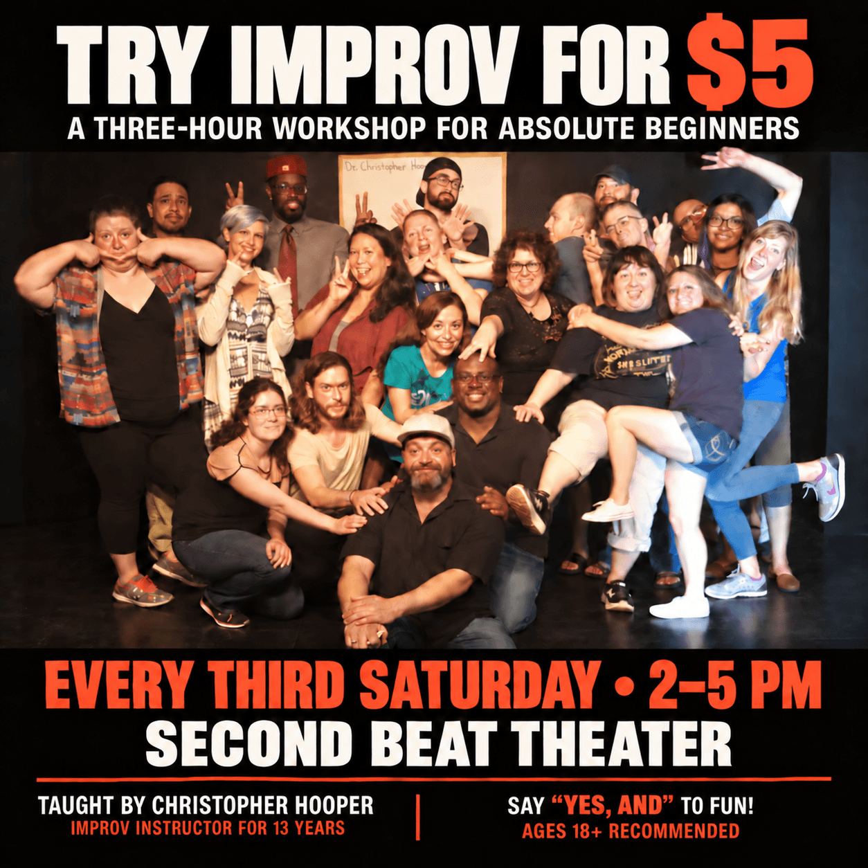Intro to Improv Drop-In Workshop