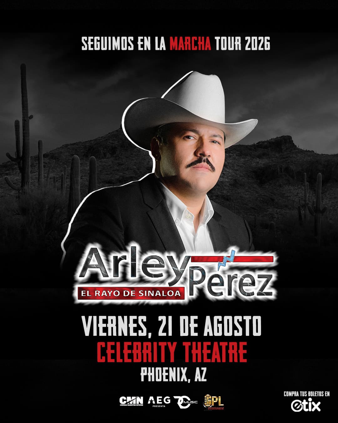 Arley Perez Tour 2026
