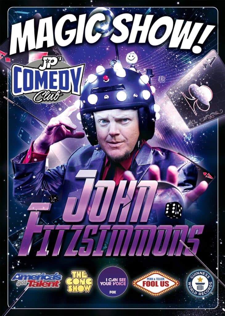JPs Comedy Club presents- John Fitzsimmons – The Comedy Trickster!